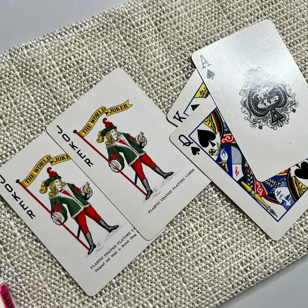 Vintage‎ North Carolina Souvenir Playing Cards Deck 54 Plastic Coated Cards